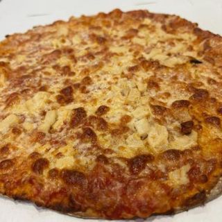 Pizza de jamón y queso