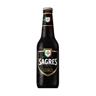 Cerveja Sagres Mini Preta