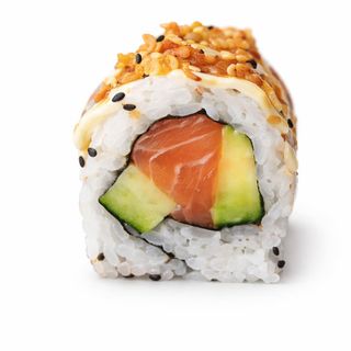Crunchy Salmon Roll (8 piezas)