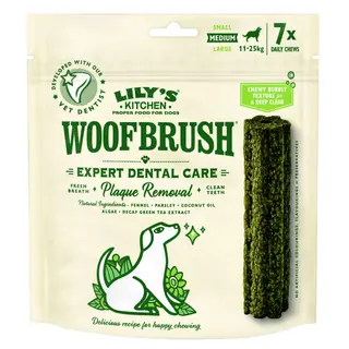 Recompense pentru caini Lily's Kitchen Woofbrush,  7 Pack, 196g