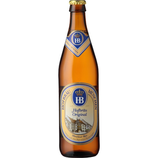 Cerveza rubia HB