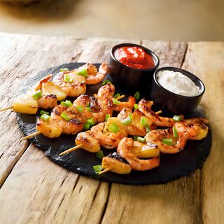 Espetada de Camarão