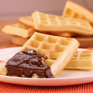 Gofre con Chocolate