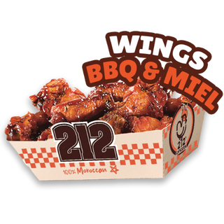 10 BARBECUE WINGS