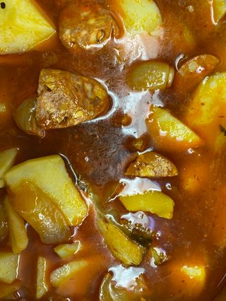 Ración de Papas a la riojana