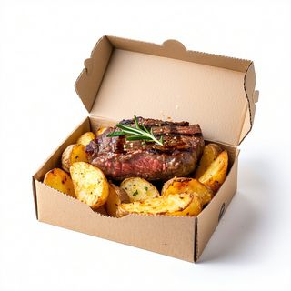 Box De Ternera Con Papas