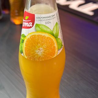 Soki toma pomarańczowy lub jabłkowy