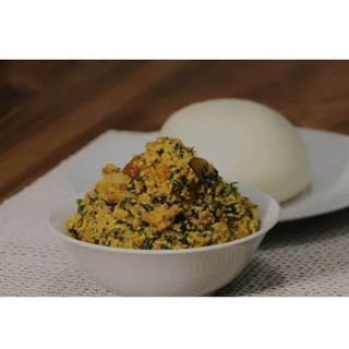 Egusi Turkey Plus: Egusi + Turkey + Beef + Kpomo + Pounded Yam