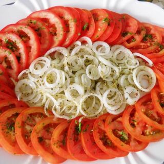 Salada de Tomate e Cebola