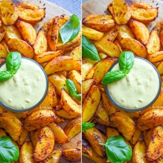 Ziemniaczki BBQ + DIP 