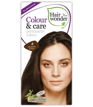 Boja za kosu 4 smeđa 100 ml Hair wonder