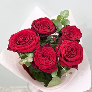 ხუთი წითელი ვარდი 3019