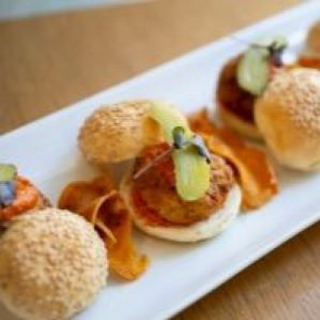 Mini Hamburguesas vegetales de soja