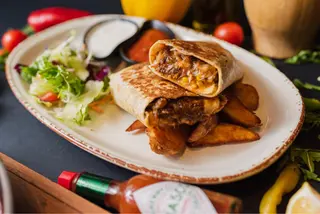 Pulled Beef  Buritto