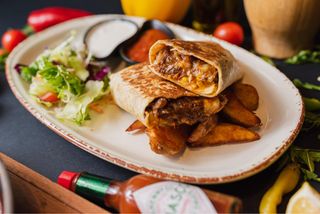 Pulled Beef  Buritto