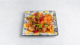 Курица с овощами