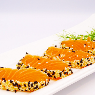 62. Tataki di salmone - 9 pezzi