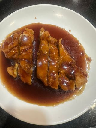 268 - Pollo con salsa de ajo