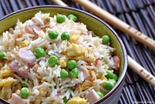 Riso alla cantonese +  Coca-Cola Zero Vetro 330ml