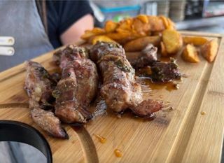 Pluma de Cerdo a la parrilla