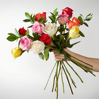 10 ფერადი ვარდი