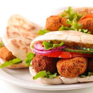 Panino falafel