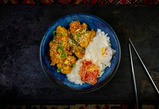 Yellow KFC Chicken SET 닭강정