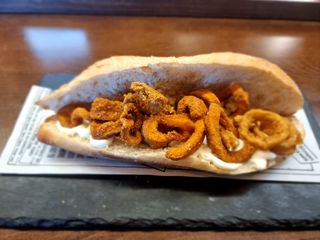 Rabas A La Andaluza Con Mahonesa