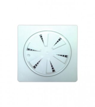 (043293) Rozetna za ventilaciju 120x120mm PVC bijela 3946-003