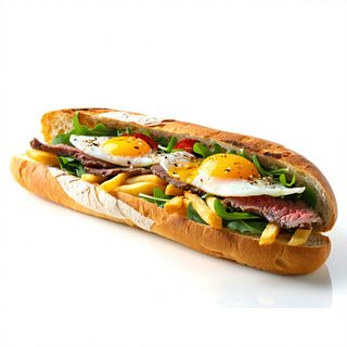 Bocadillo De Filete De Ternera