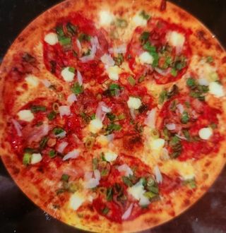Pizza Philadelphia picante mica