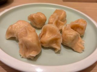 Raviolini di gamberi