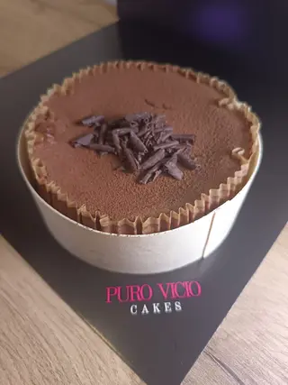 Tarta De Queso Y Chocolate Negro Belga