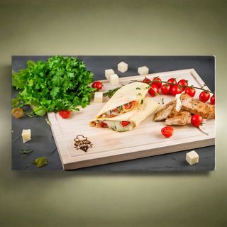 Лаваш з Сулугуні та куркою (410г)