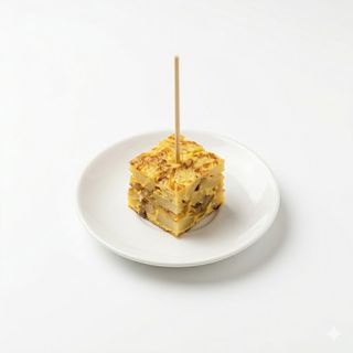 Pinchos De Tortilla Con Cebolla (Ración)