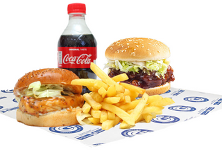 Buy 1 burger meal, get 1 burger free