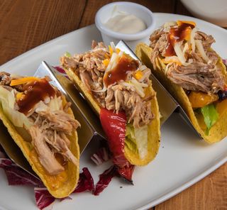 Pulled pork tacos