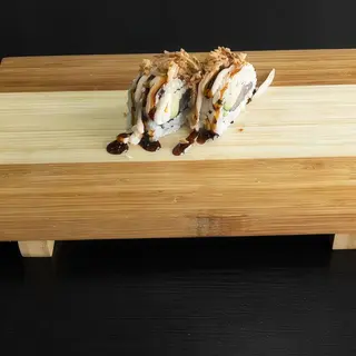 Uramaki crunchy salmón (8 pz.)