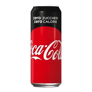 Coca zero lattina 330ml