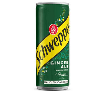 Ginger Ale Schweppes Lata 220ML
