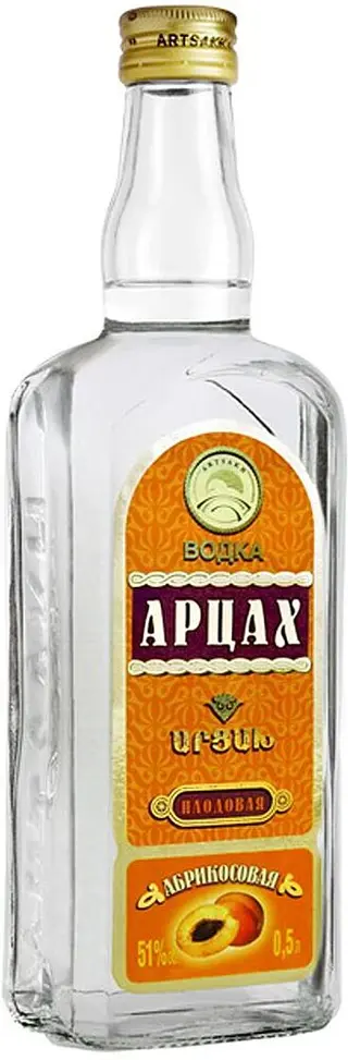 Օղի Արցախ  բուշ ծիրան 0.5լ, , հատ