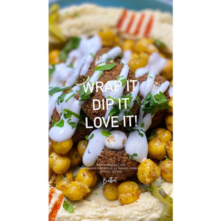  Falafel Hummos   