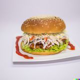 Бургер с месо от дюнер (400г)