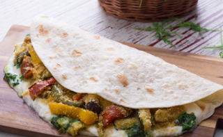 Piadina solo verdure