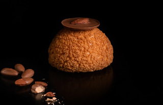 Mlečna čokolada i badem puffs