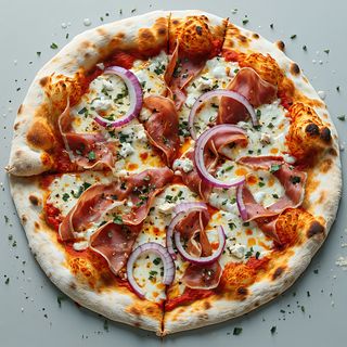 Pizza bombardata - tegamino