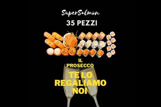 Supersalmone Box + Prosecco