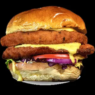 Hamburguesa Crispy chiken Doble 300g