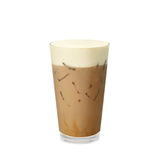 Iced Caramel Protein Latte