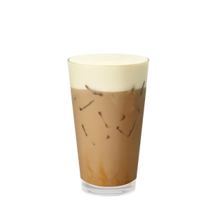 Iced Caramel Protein Latte